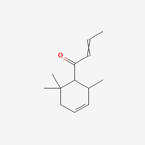 molecular formula C13H20O B1616472 1-(2,6,6-Trimethyl-3-cyclohexen-1-yl)-2-buten-1-one CAS No. 71048-82-3