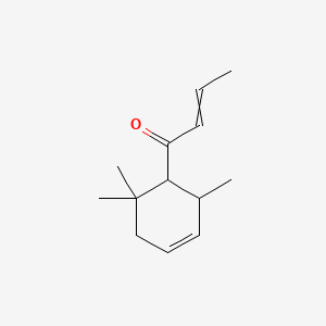 molecular formula C13H20O B1616472 2-Buten-1-one, 1-(2,6,6-trimethyl-3-cyclohexen-1-YL)- CAS No. 71048-82-3