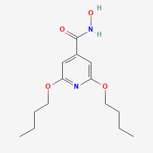 Isonicotinohydroxamic acid, 2,6-dibutoxy-
