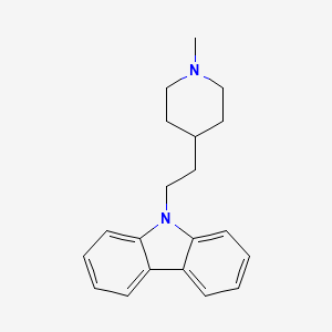 Carbazole, 9-(2-(1-methyl-4-piperidyl)ethyl)-