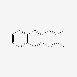 molecular formula C18H18 B1616477 2,3,9,10-Tetramethylanthracene CAS No. 66552-77-0