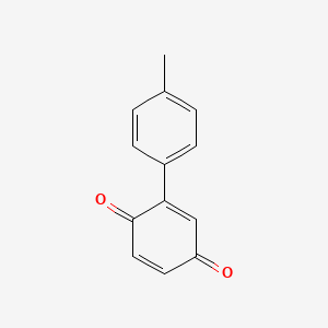 molecular formula C13H10O2 B1616485 2-(p-Tolyl)-p-benzoquinone CAS No. 30237-07-1