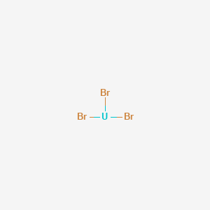 molecular formula UBr3<br>Br3U B1616503 Uranium tribromide CAS No. 13470-19-4