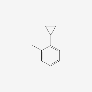 molecular formula C10H12 B1616505 1-Cyclopropyl-2-methylbenzene CAS No. 27546-46-9