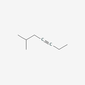 molecular formula C8H14 B1616511 6-Methyl-3-heptyne CAS No. 54050-92-9