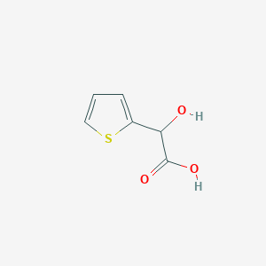 molecular formula C6H6O3S B1616528 2-Hydroxy-2-(thiophen-2-yl)acetic acid CAS No. 53439-38-6