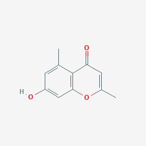 molecular formula C11H10O3 B161653 Altechromone A CAS No. 38412-47-4