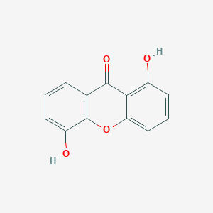 molecular formula C13H8O4 B161654 1,5-Dihydroxyxanthone CAS No. 14686-65-8