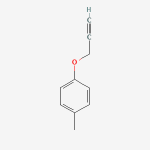 molecular formula C10H10O B1616546 1-Methyl-4-(prop-2-yn-1-yloxy)benzene CAS No. 5651-90-1