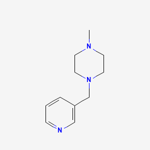 1-Methyl-4-(pyridin-3-ylmethyl)piperazine