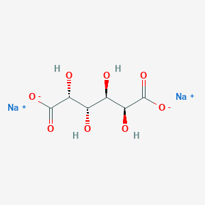 molecular formula C6H8Na2O8 B161657 Disodium galactarate CAS No. 1955-73-3