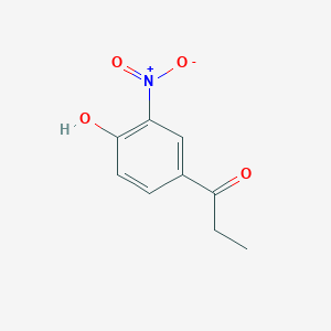 1-(4-Hydroxy-3-nitrophenyl)propan-1-one