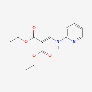 molecular formula C13H16N2O4 B1616583 Diethyl-[(2-pyridinylamino)methylen]malonat CAS No. 39080-52-9