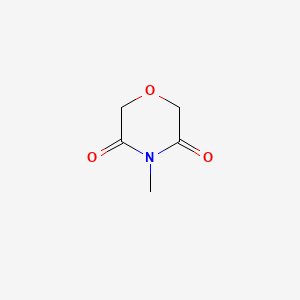 3,5-Morpholinedione, 4-methyl-