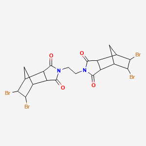 N,N'-(Ethylene)bis[4,5-dibromohexahydro-3,6-methanophthalimide]