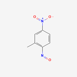 molecular formula C7H6N2O3 B1616609 2-methyl-4-nitro-1-nitrosobenzene CAS No. 57610-10-3