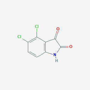 molecular formula C8H3Cl2NO2 B161661 4,5-二氯异靛红 CAS No. 1677-47-0