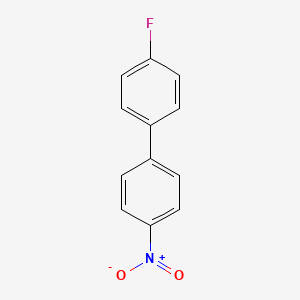 molecular formula C12H8FNO2 B1616620 4-Fluoro-4'-nitro-1,1'-biphenyl CAS No. 398-24-3