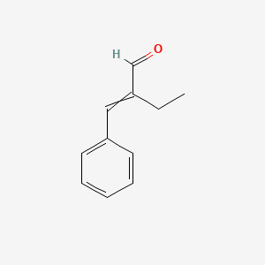 molecular formula C11H12O B1616624 2-Benzylidenebutanal CAS No. 28467-92-7
