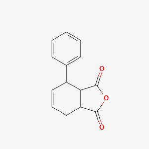 molecular formula C14H12O3 B1616626 4-Phenyl-3a,4,7,7a-tetrahydro-2-benzofuran-1,3-dione CAS No. 2679-19-8