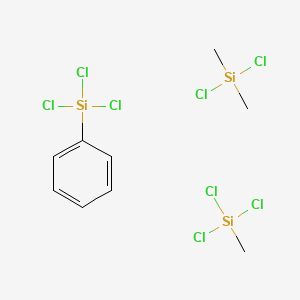 Silane, dichlorodimethyl-, polymer with trichloromethylsilane and trichlorophenylsilane