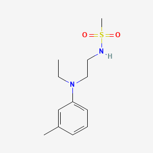 Methanesulfonamide, N-[2-[ethyl(3-methylphenyl)amino]ethyl]-
