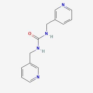 molecular formula C13H14N4O B1616644 N,N'-Bis(3-pyridinylmethyl)urea CAS No. 39642-65-4