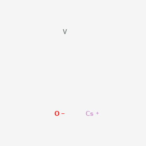 molecular formula CsOV- B1616646 Cesium vanadium oxide (Cs4V2O7) CAS No. 55343-67-4