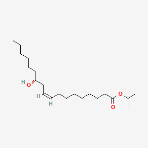 molecular formula C21H40O3 B1616649 Isopropyl ricinoleate CAS No. 71685-99-9