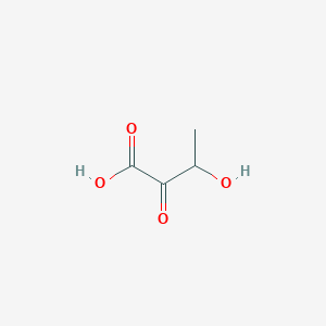 molecular formula C4H6O4 B161665 3-Hydroxy-2-oxobutanoic acid CAS No. 1944-42-9