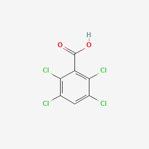 molecular formula C7H2Cl4O2 B1616660 2,3,5,6-Tetrachlorobenzoic acid CAS No. 50-38-4