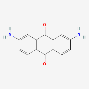 molecular formula C14H10N2O2 B1616665 2,7-Diaminoanthraquinone CAS No. 605-44-7
