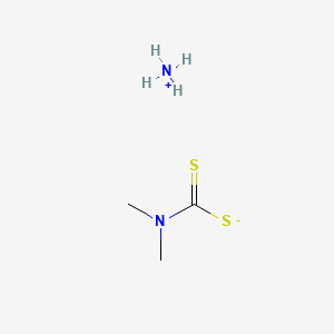 molecular formula C3H10N2S2 B1616673 Ammonium dimethyldithiocarbamate CAS No. 3226-36-6