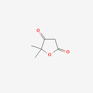 molecular formula C6H8O3 B1616709 5,5-Dimethyl-2,4(3H,5H)-furandione CAS No. 50630-62-1