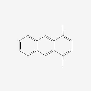 molecular formula C16H14 B1616738 1,4-Dimethylanthracene CAS No. 781-92-0