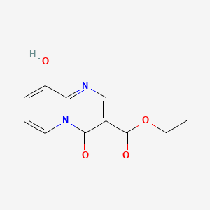 Ethyl 9-hydroxy-4-oxo-4H-pyrido[1,2-a]pyrimidine-3-carboxylate