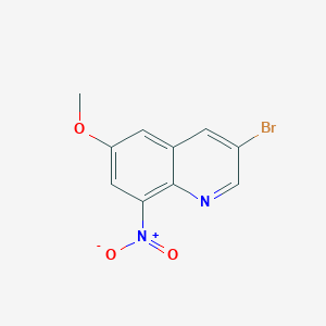 3-Bromo-6-methoxy-8-nitroquinoline