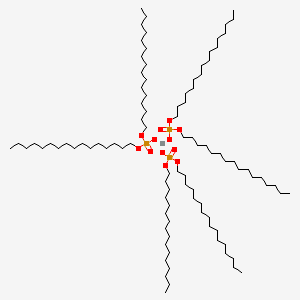 molecular formula C96H198AlO12P3 B1616752 Aluminum dicetyl phosphate CAS No. 26527-54-8