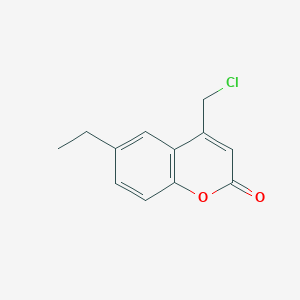 4-(chloromethyl)-6-ethyl-2H-chromen-2-one