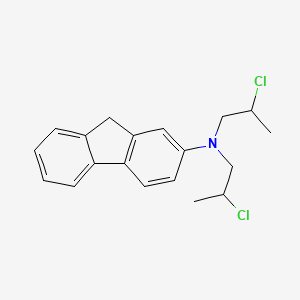 n,n-Bis(2-chloropropyl)-9h-fluoren-2-amine