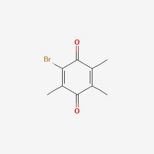 molecular formula C9H9BrO2 B1616779 Bromotrimethyl-p-benzoquinone CAS No. 7210-68-6