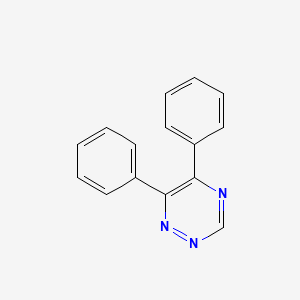 molecular formula C15H11N3 B1616786 5,6-Diphenyl-1,2,4-triazine CAS No. 21134-91-8