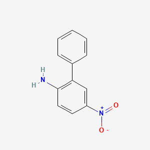 molecular formula C12H10N2O2 B1616791 5-Nitrobiphenyl-2-amine CAS No. 29608-75-1