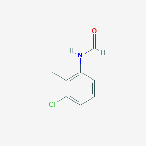 molecular formula C8H8ClNO B1616794 N-(3-chloro-2-methylphenyl)formamide CAS No. 71862-02-7