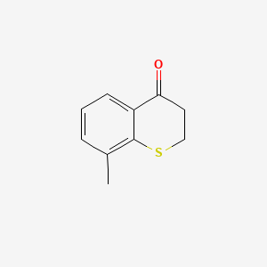 molecular formula C10H10OS B1616807 8-Methyl-4-thiochromanone CAS No. 29373-02-2