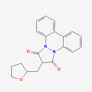 molecular formula C20H18N2O3 B1616811 Cinnofuradione CAS No. 477-80-5