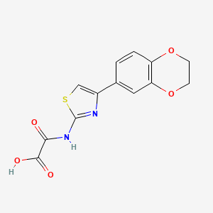 molecular formula C13H10N2O5S B1616812 Enoxamast CAS No. 74604-76-5