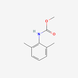 molecular formula C10H13NO2 B1616826 Methyl (2,6-dimethylphenyl)carbamate CAS No. 20642-93-7