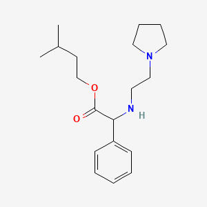 molecular formula C19H30N2O2 B1616853 Camiverine CAS No. 54063-28-4