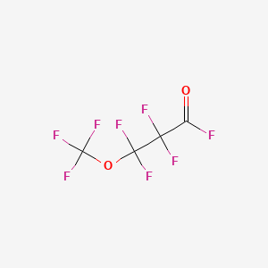 Propanoyl fluoride, 2,2,3,3-tetrafluoro-3-(trifluoromethoxy)-